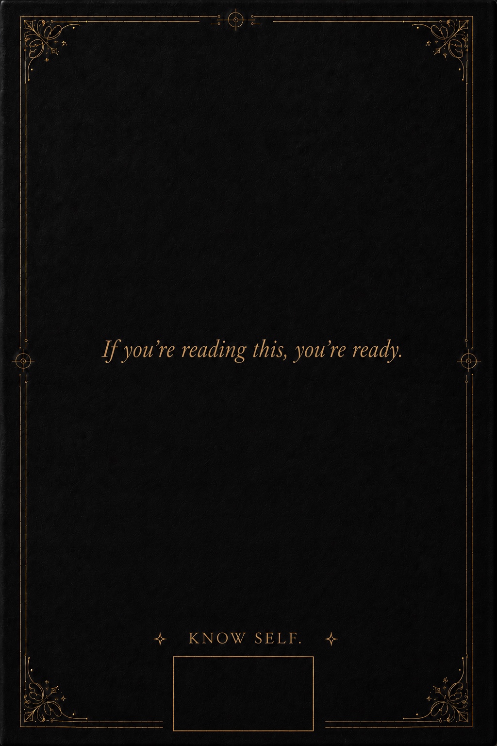 Back cover of SELF