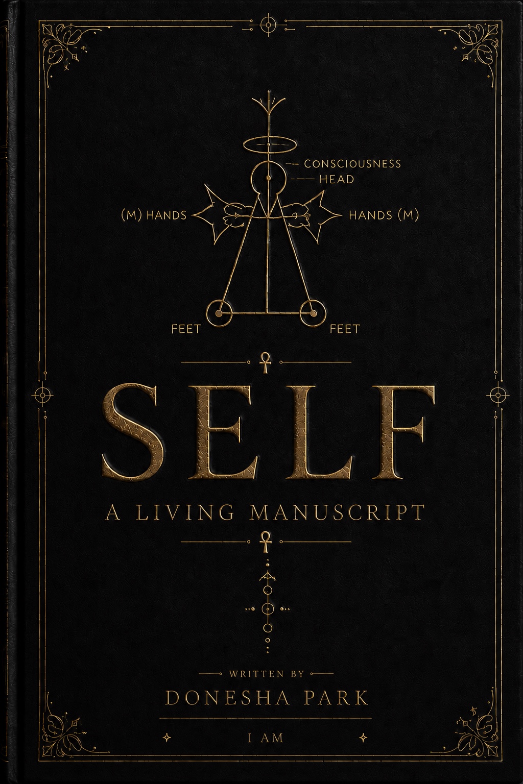 Front cover of SELF: A Living Manuscript by Donesha Park